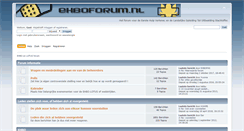 Desktop Screenshot of ehboforum.nl